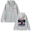 Postal Dude Graphic Zipper Hoodie Men Women Horror Gothic Rock Zip Up Jacket Male Vintage Fleece Cotton Hoodies