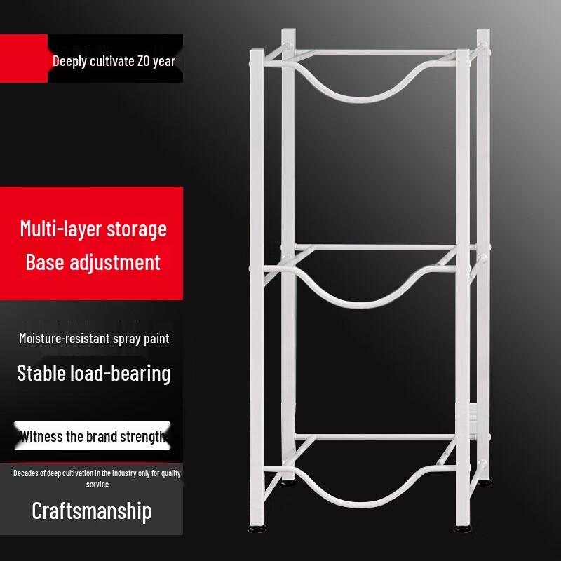 

Thickened Carbon Steel 3-Layer Water Bucket Storage Rack