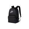 Nike Heritage Sports Trend Polka Dot Pattern Print Polyester Backpack Unisex Backpacks Black Gray BA5761-011