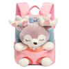Toddler Preschool Cute Backpack Large Capacity Plush Elk Bookbags with Soft Handle for Bottles Pencils A4 Textbooks