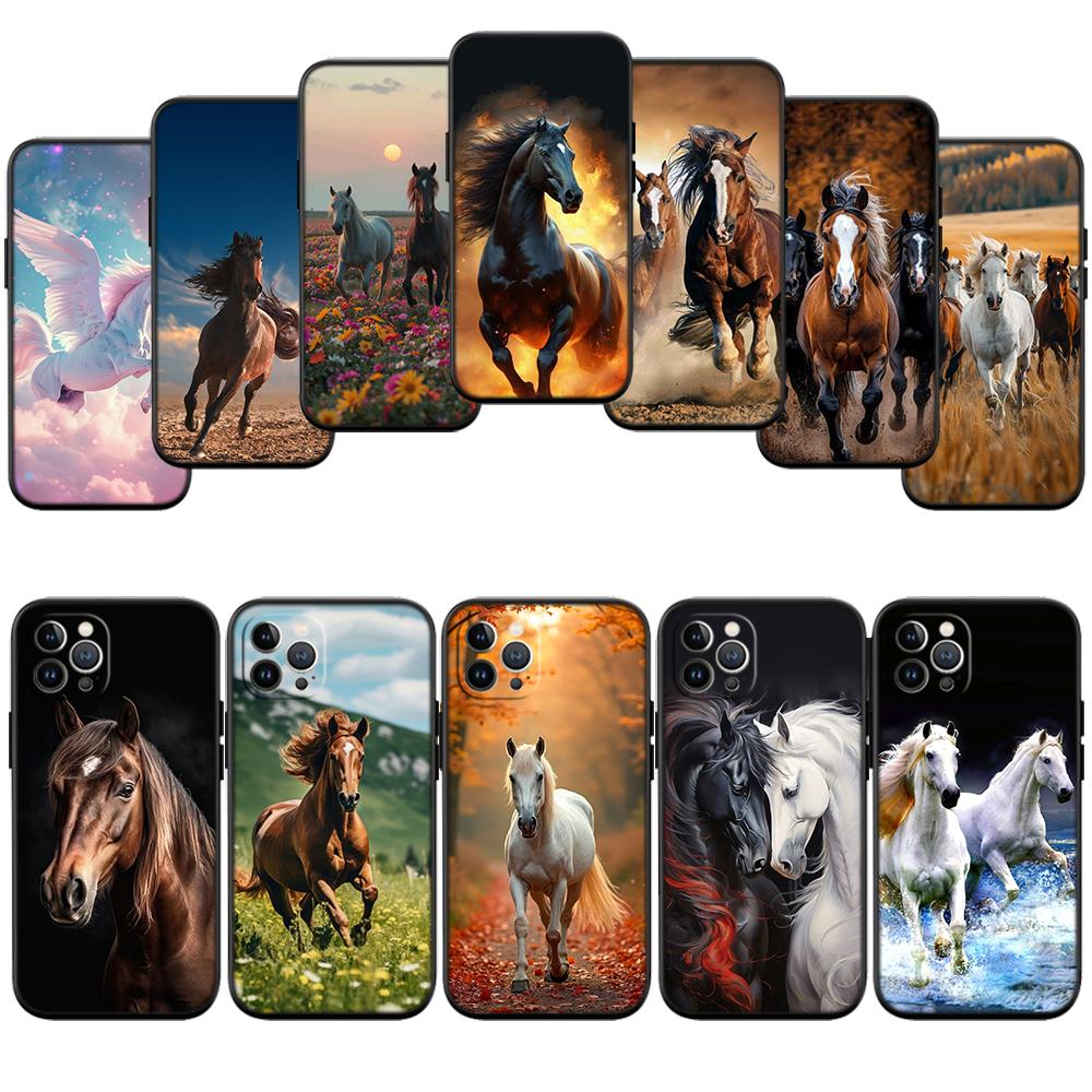 Fine Horse Phone Case for Motorola Moto Edge 60 60s 70 G86 G56 G54 E14 G04S G45 G54 G64 S30 S50 X30 X40 X50 Ultra Pro Power