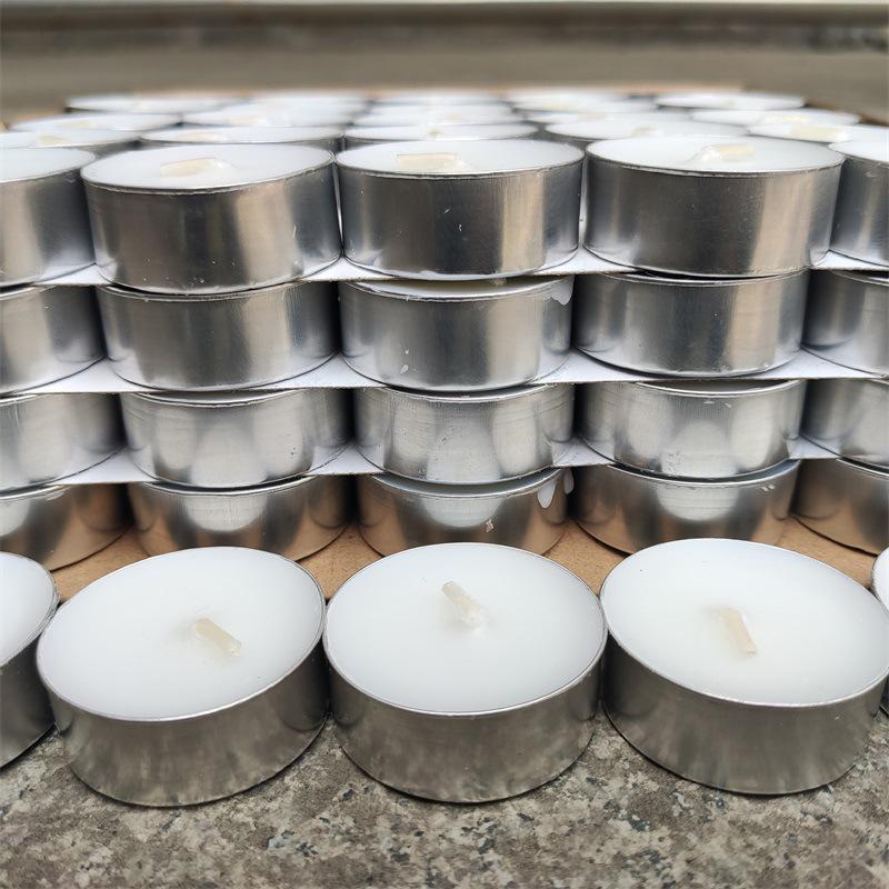 Buddha Offering Smokeless Aromatherapy Candles - 100pcs for Home, Birthday, Romantic Events, Tea Heating & Everlasting Lamps.