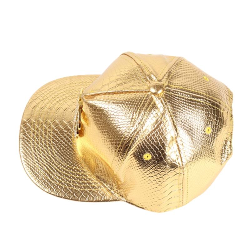 Girls Boys Dollar Badge Baseball Caps Fish Pattern PU Breathable Hat