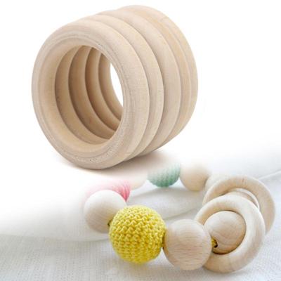 Unpainted Wood Ring Circles 50 mm 50 Pcs//Lot Natural Wooden Craft Rings Wooden Craft Loop Rings for Handmade Craft DIY Pendant Connectors Jewelry Key Ring Making