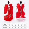 "Winter Warm Tang Suit for Pets: New Year Clothes for Small Dogs and Cats"