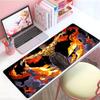 Strong Fighting Anime BBaki The Grappler Mouse Pad Large Thick Desk Pad Stitched Edges Gaming Mouse Mat For Pc