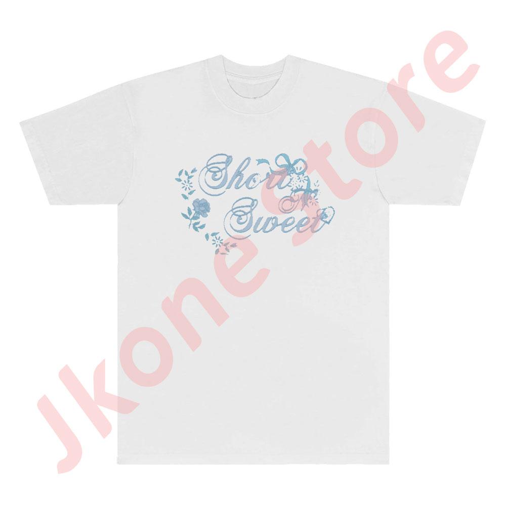 Sabrina Carpenter Short n Sweet Tee Tour New Logo Merch Tshirts Women Unisex Fashion Casual Short Sleeve S