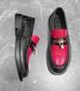 Men Loafers Black Office Shoes Formal Business Red Wedding Dress Prom Blazers White Tuxedo Party Shoes Large Size