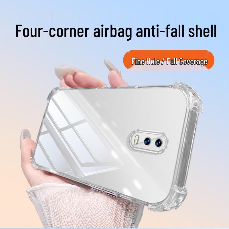 OPPO R17/R17 Pro Transparent TPU Airbag Anti-Fall Phone Case OPPO R17 Pro прозрачный