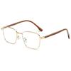 Ultralight Plate Myopia Glasses Frame For Men Anti-blue Light Internet Celebrity Polygonal Retro Frame For Women Myopia Glasses