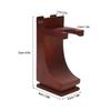 Wine Red Razor Shaving Brush Holder Stand  Home bathroom men shaving tool storage