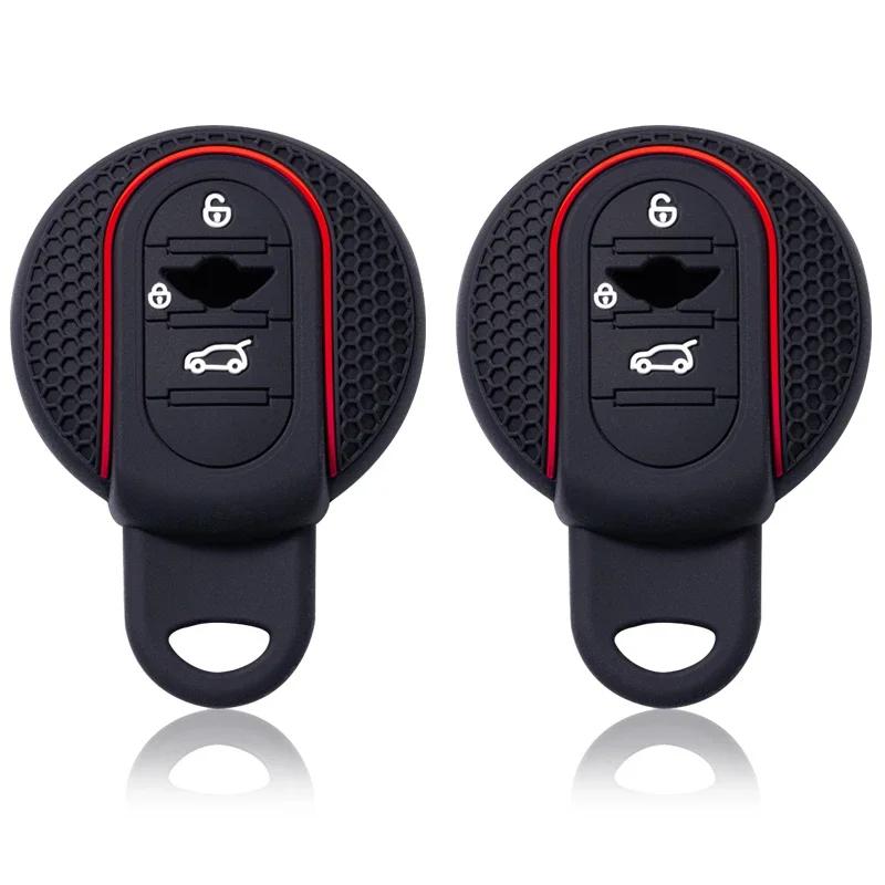 New Silicone Key Fob Cover Key Protection Case For Bmw Mini Cooper S One Jcw F54 F55 F56 F57 F60 Clubman Countryman