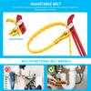 2Pcs Belt Strap Wrench 5.7inch Capacity Belt Type Oil Filter Wrench Universal Portable Strap Wrench for Car PVC Joints