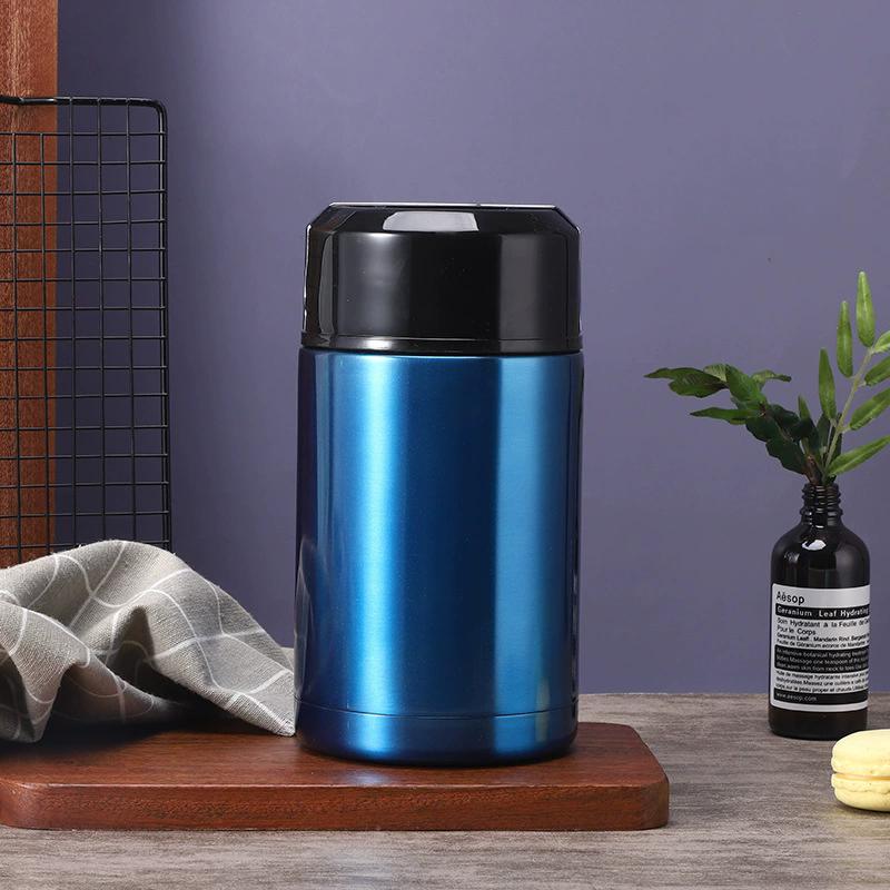 800ml 1000ml 1200ml Wide Mouth 304 Stainless Steel Vacuum Flask Insulated Food Jar Insulated Food Storage Thermos 800ml(27.05fl.oz)