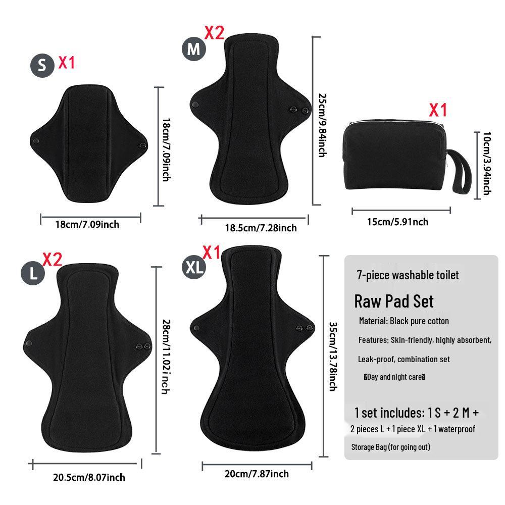 Washable Reusable Sanitary Pad for Menstrual, Postpartum, and Elderly Care