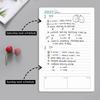 A5 2027 English Schedule Book: Elegant Daily Planner & Self-Discipline Notebook
