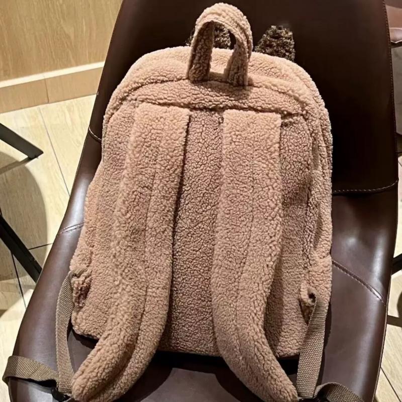 Labubu Plush Large-Capacity Backpack