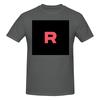 Funny Letter R Team Rocket Logo Unisexs Printed TShirt Unisex T shirtAnime