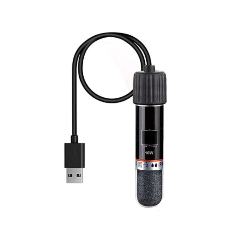 

USB Обогреватель с постоянной температурой Черный Обогреватель для аквариума-черешатника Обогреватель для аквариума для черепах/ящериц чёрный