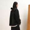 Less 2025 Winter Women's H-Line Stand Collar Long Wool Coat