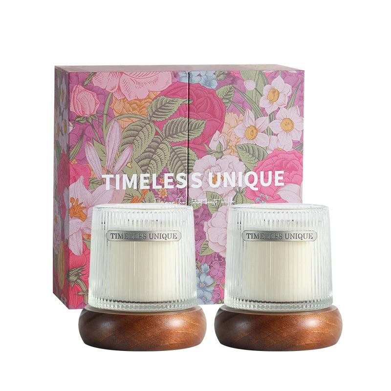 Set de velas aromáticas de regalo, decoración perfumada para cumpleaños, bodas y detalles especiales