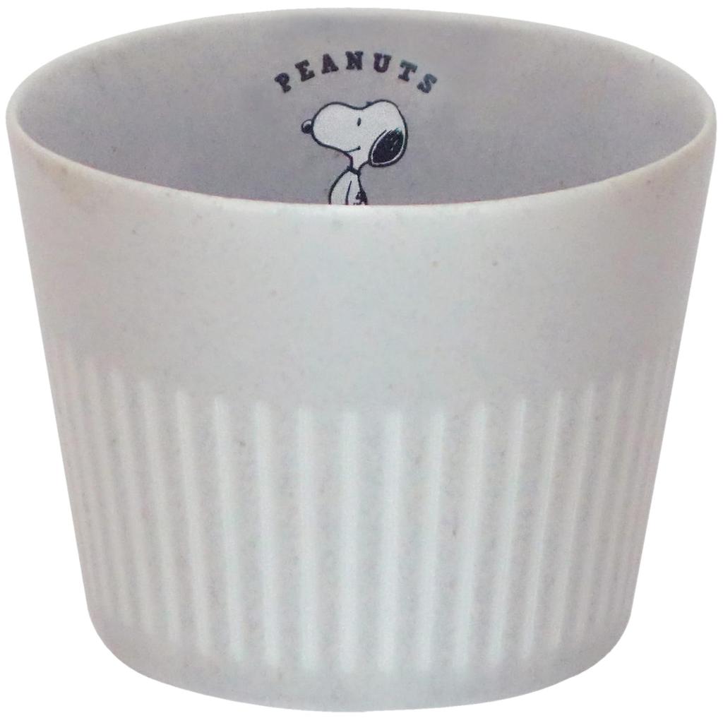 Snoopy Small Choko Sake Diameter 8cm X Height Microwave and Dishwasher Stone Made In Product Number 614123 "Peanuts" Multi-Cup Bowl/Soba (Soba Cup) -
