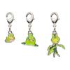 Pokemon Center National Pokedex Metal Charm - Sewaddle, Swadloon, Leavanny (#540-542)