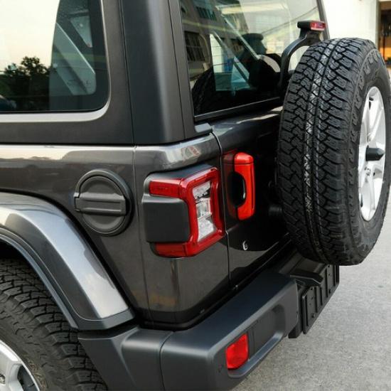 For JL Door & Tailgate Handle Cover Trim for 18+Jeep Wrangler JL JLU Accessories