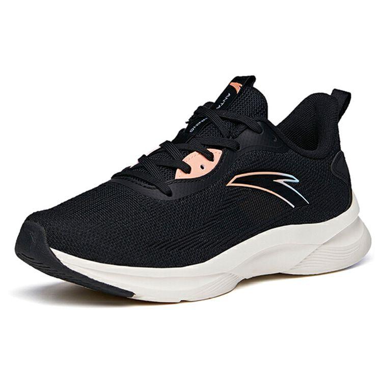 Anta Breathable Running Shoes Women Sneakers Black 122125585S-1