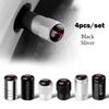 4pcs Metal Car Wheel Tire Valve Caps Stem Cover Car Accessories For Honda Fit Civic CRV Hrv CITY Accord CR-Z VTEC Vezel Insight