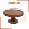 Cake Stand Cupcake Pedestal Rustic Dessert Display Plate Fruit for Party Cakes Shower