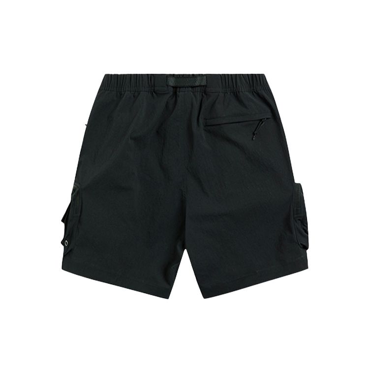 Nike ACG Vyšívané logo Stahovací šňůrka Vícekapsé Nepromokavé šortky Pánské šortky Černé DH8348-010