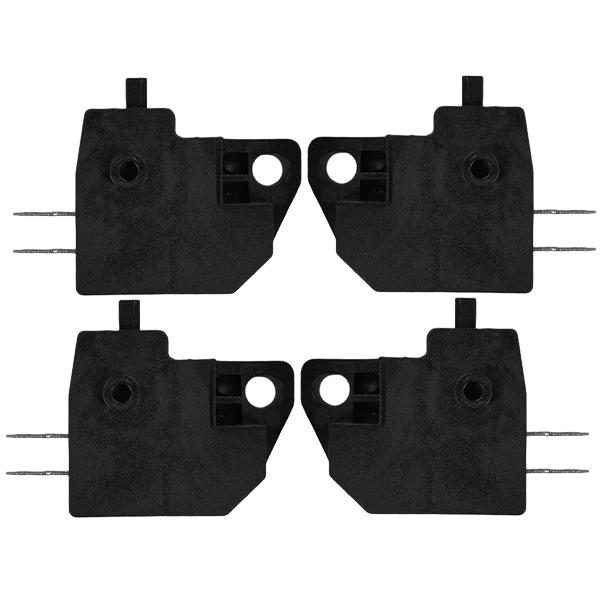Left and Right Disc Brake Switch Front Brake Stop Light Switch Button Motorcycle Electric Car Universal ATV Accessories 2x left 2x Right