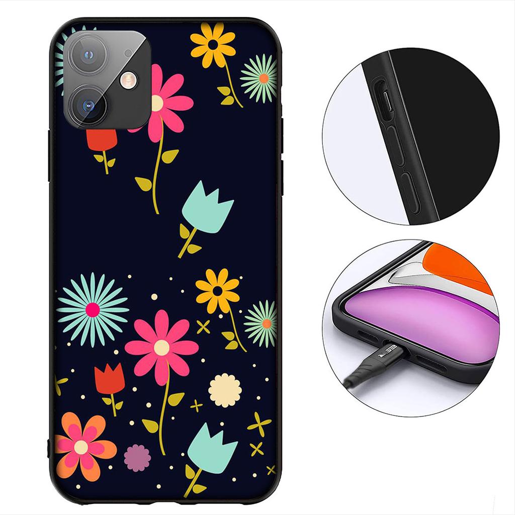 Fashion Fresh Little Daisy Flower Phone Case for Samsung Galaxy A04 j7 J5 J2 Prime J8 A01 A02 A03  A42 M06 M16 M56 M23 M17 Cover