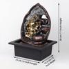 Lord Ganesha Sitting 3 Steps Water Fountain for Living Room Home Decor Garden Decoration and Drawing Room Indoor Fountain Outdoor Fountain