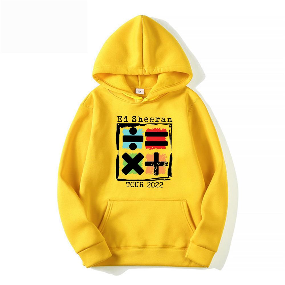 Ed Sheeran Tour Hoodie The Mathletics Concert Music Album Hooded Sweatshirt Ed Sheeran Hoodies Ed Sheeran Fans Tops