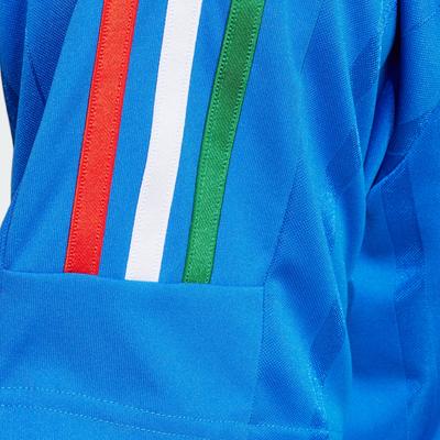 Camiseta de Manga Corta con Estampado de Logo en Bloques de Color Rayados House Of Tiro Nations Pack para Hombre Tops Azul IY4508