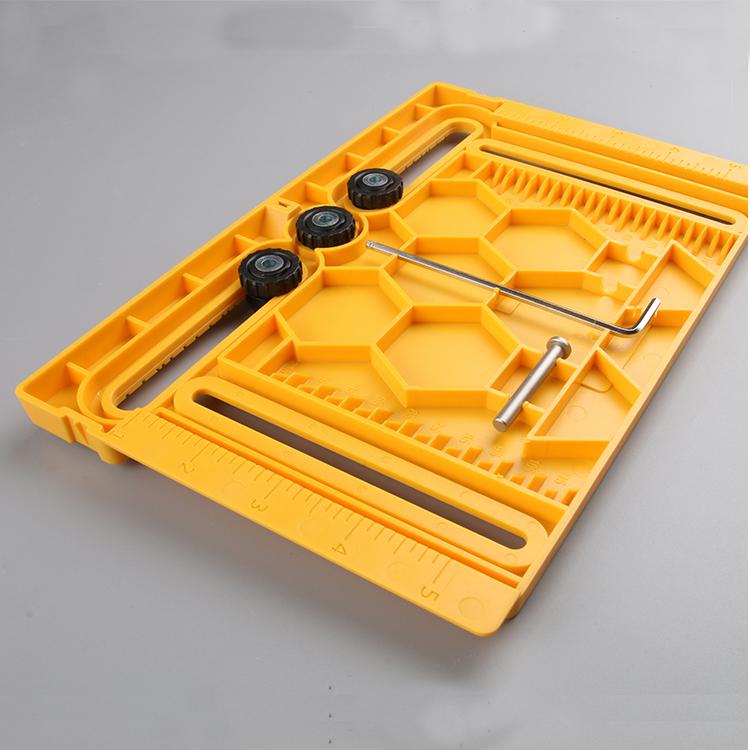 Handle Hole Locator Door Handle Knob and Pull Installation Jig and Shelf Pin Jig Boring Hole 5/6mm Drill Guide Woodworking Tools