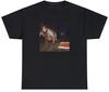 Gumbo Slice Getting Chased By Hungry Bear T Shirt Funny Viral Meme Gag Gift Tee