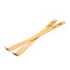 18" Handy Bamboo Massager Back Scratcher Wooden Body Stick Roller Itch Relaxer