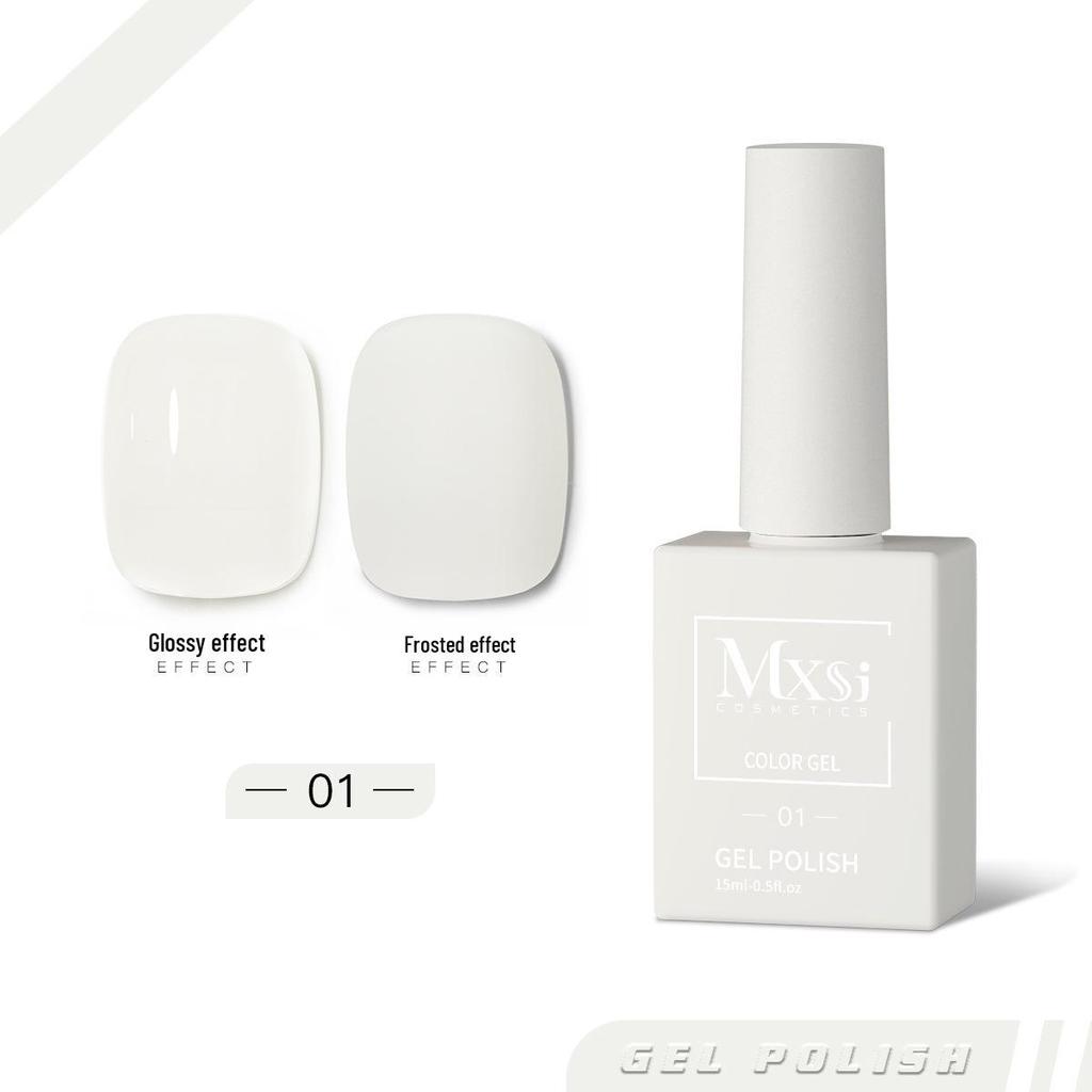 New Popular Color Whitening Gel Nail Polish Set: 60 Colors for Nail Art Shop Grand Opening