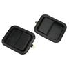2pcs Car Exterior Door Handle Left Right Heavy Duty Replacement for Jeep Wrangler 91‑06 55176383ae