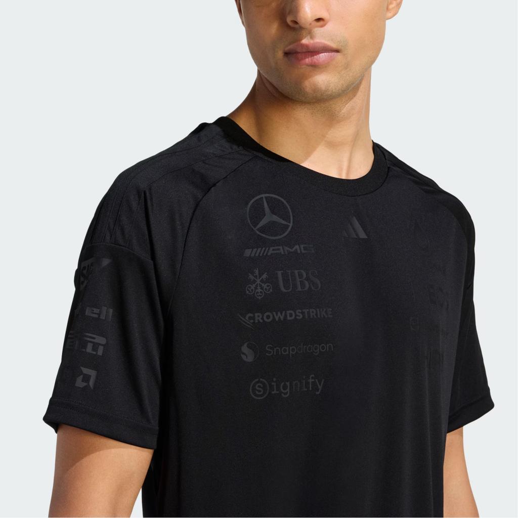 Adidas MERCEDES AMG PETRONAS FORMULA 1 TEAM Racing T Shirt Men's KE5938