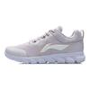 Li-Ning Shock Absorbing Breathable Low Top Running Shoes Women sneaker Light-Gray Purple ARHR136-2