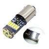 10Pcs Ba9s LED Bulbs T4W T2W T3W White 4014 15-SMD T11 H6W Car LED Interior Dome Light Reading Door Trunk Clearance Lamp 12V