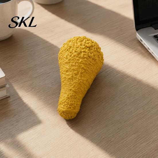 Lebensmittelsimulation Spielzeug Hähnchenschenkel Quetschspielzeug, Weicher Langsamer Rückprall Stressabbau Kleber Fidget für Erwachsene und Kinder, Realistische Textur Dekompression