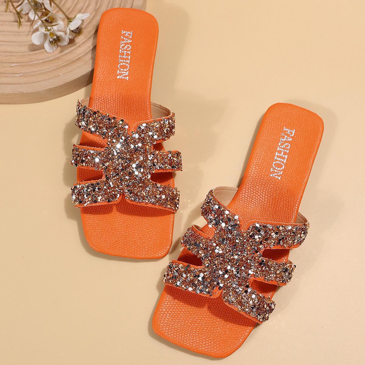 36-43 Туфли для женщин Летняя мода Сексуальные повседневные удобные однотонные босоножки — фото 7