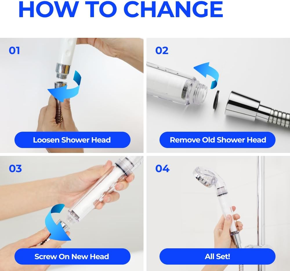 Bodyluv Puresome Filter Shower Head Set, Korean