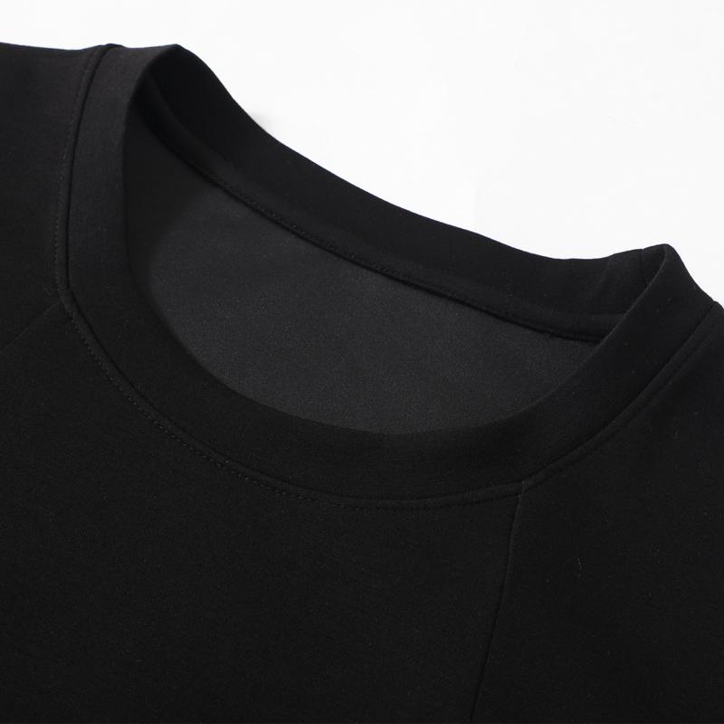 Mote Oversized T-skjorte for Menn i Store Størrelser 4XL-11XL Sommer Topper Casual Kortarmet T-skjorte Sommer Herreklær