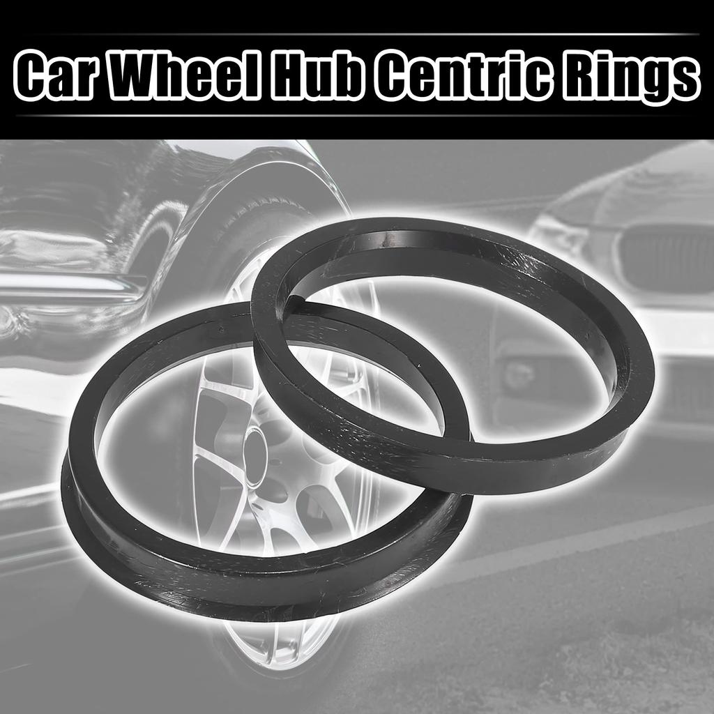 X AUTOHAUX Hub Ring 63.4 72.6 Hub Centric Ring Hub Centers Wheel Bore Spacer